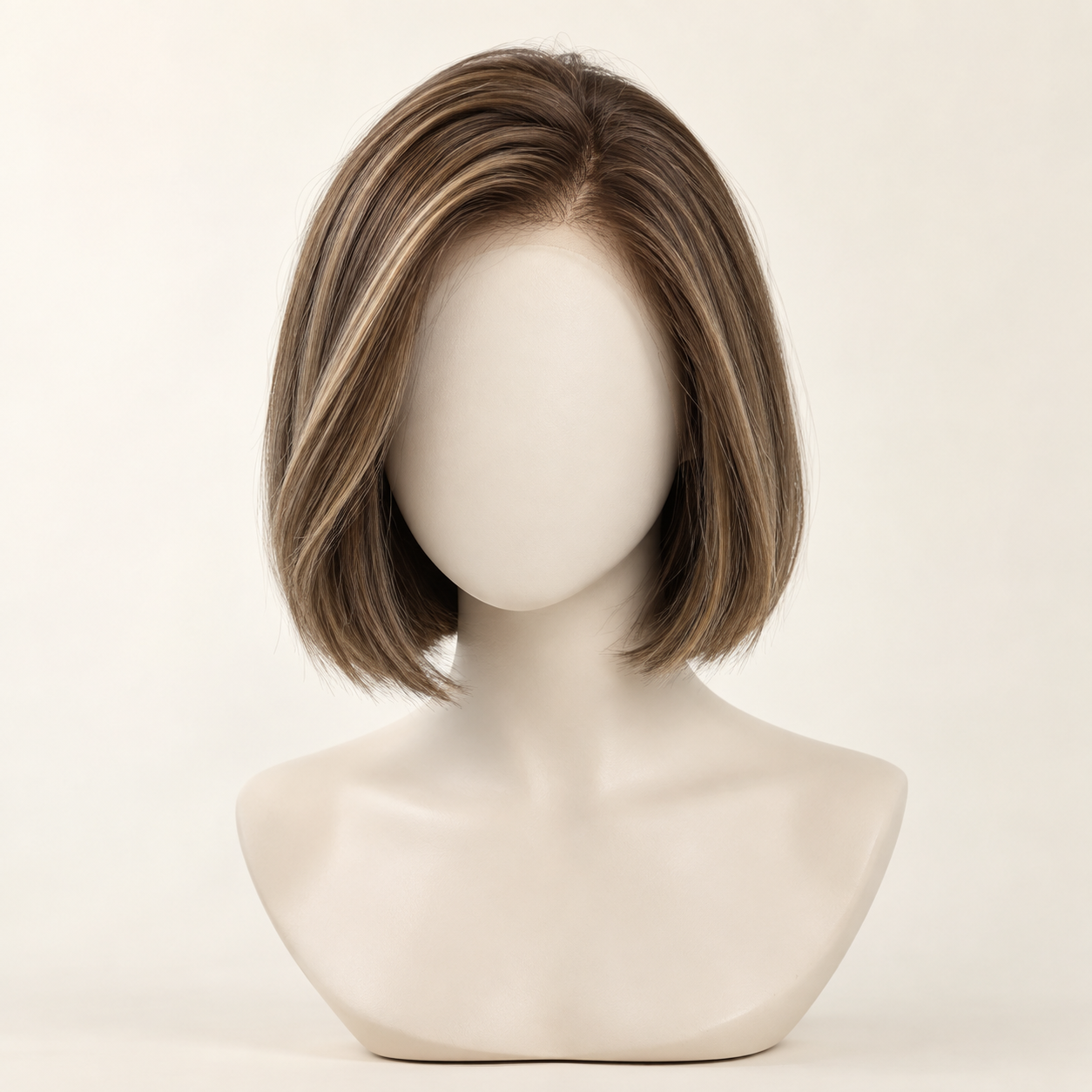 Complete highlighted bob wig style reference